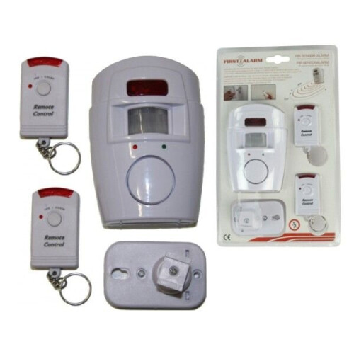 Wireless InfaRed Alarm with Sensor 105dB Volume 2