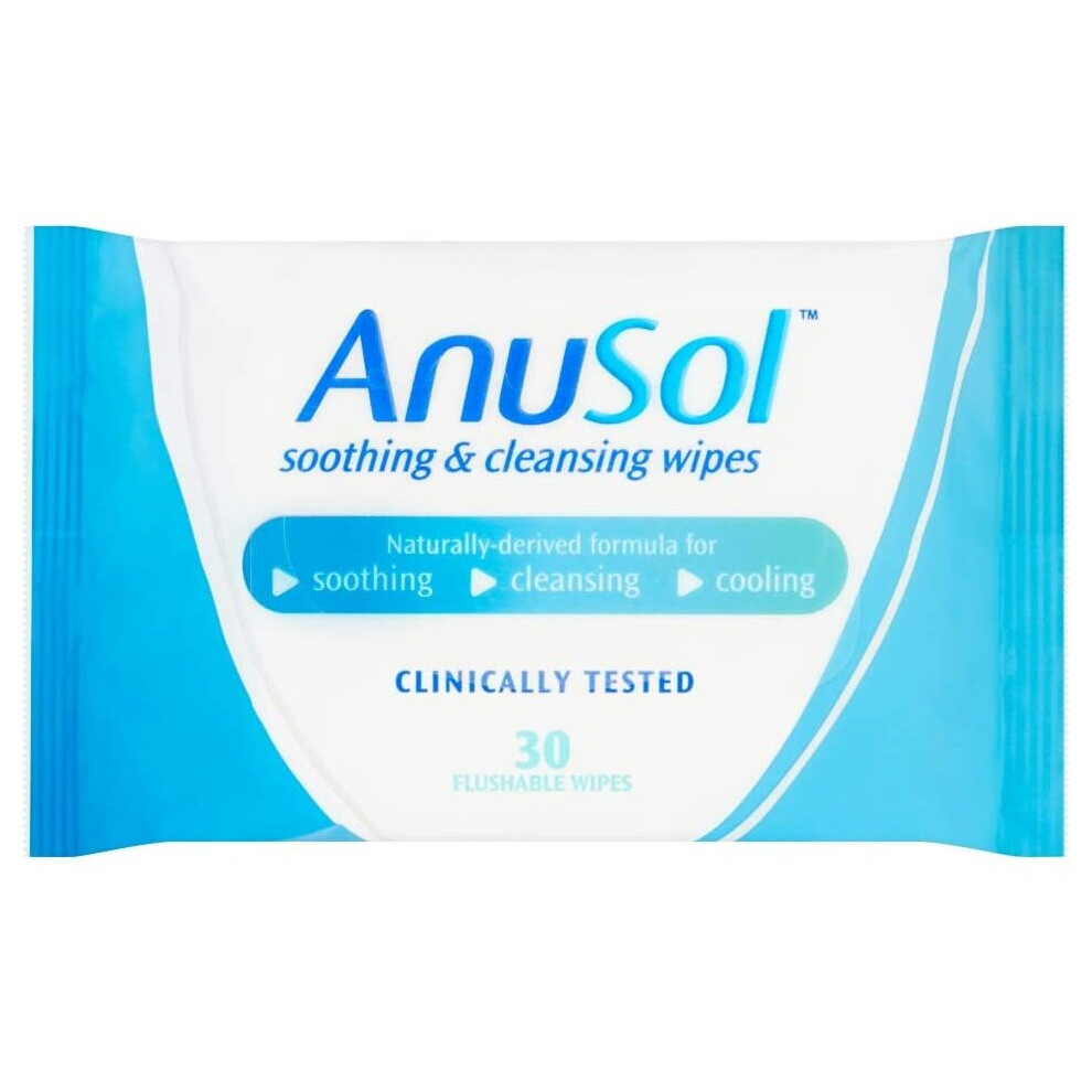 Anusol Soothing & Cleansing Wipes, Pack Of 30