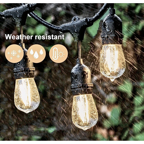 HeavyDuty IP65 Waterproof LED Festoon String Lights on OnBuy