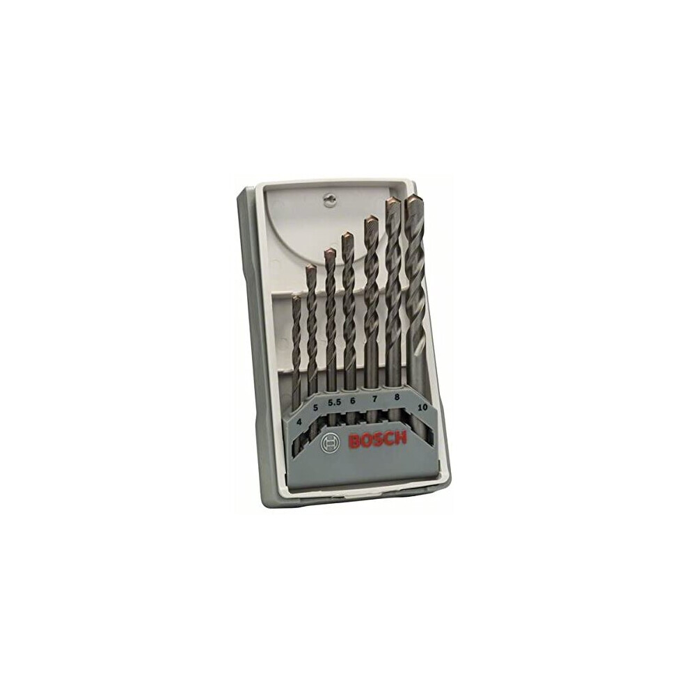 Bosch 7-piece CYL-3 concrete drill bit set 4; 5; 5.5; 6; 7; 8; 10 mm 2607017083
