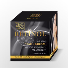 Dead Sea Collection Anti Aging Night Cream with Retinol, 30 ml (1 fl oz)