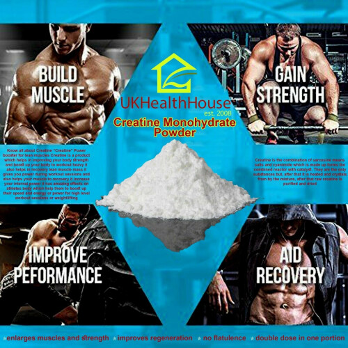 (1kg) 100% Pure Creatine Monohydrate Powder 2