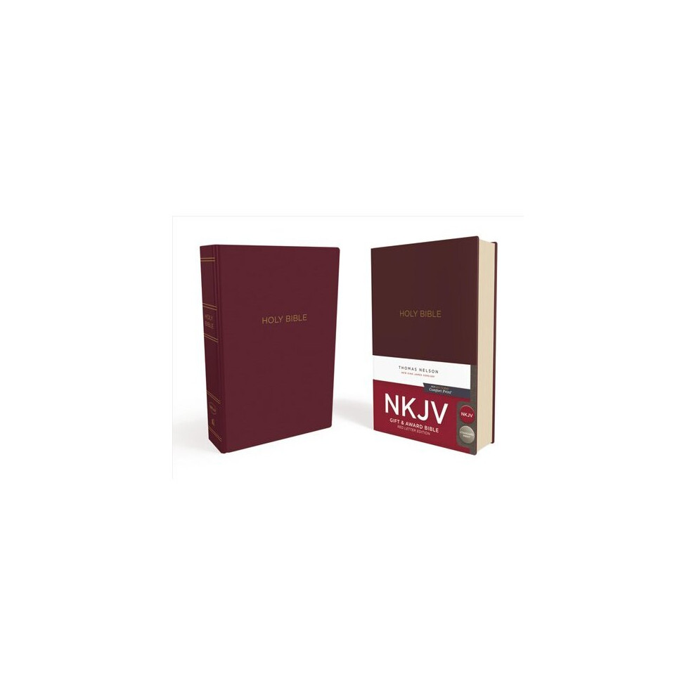 NKJV, Gift and Award Bible, Leather-Look, Burgundy, Red Letter Edition: Holy Bi - Image 11