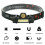 Lampe frontale LED USB 2 x rechargeable Lampe frontale de travail Lampe frontale Torche de tête 13