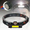 Lampe frontale LED USB 2 x rechargeable Lampe frontale de travail Lampe frontale Torche de tête 12