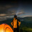 Lampe frontale LED USB 2 x rechargeable Lampe frontale de travail Lampe frontale Torche de tête 4