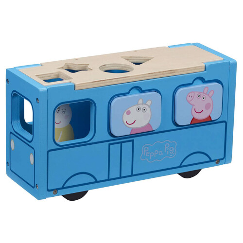 Peppa Pig Peppa Pig Wooden School Bus 2