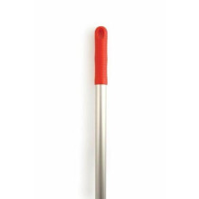 Food Hygiene Colour Coded Aluminium Brush Broom Mop Handle Metal Screw Fit Red