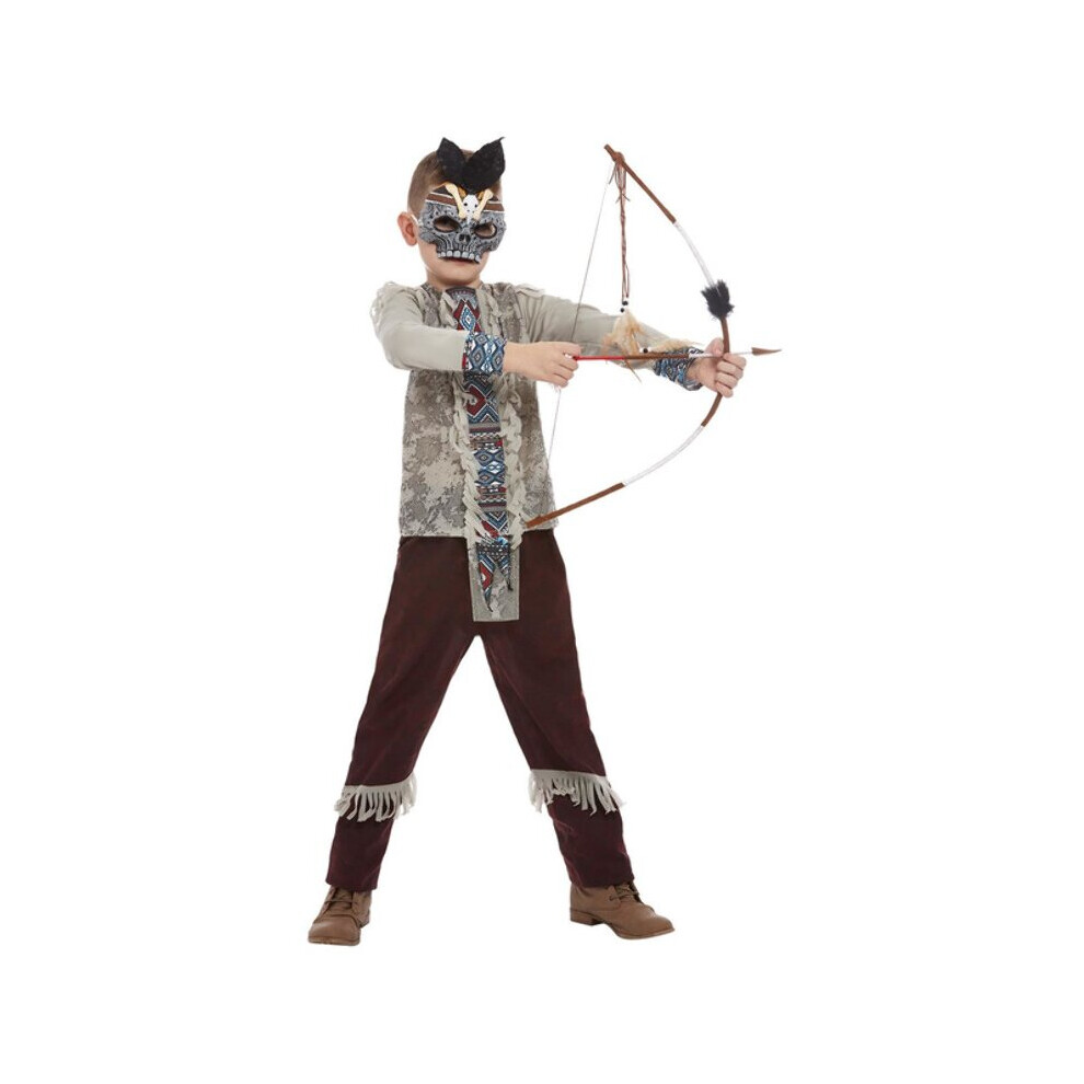 Boys Dark Spirit Warrior Fancy Dress Costume (Age 4-6)