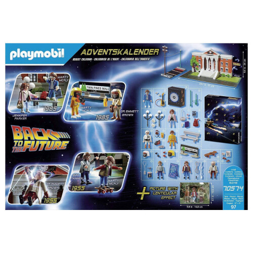 PLAYMOBIL Playmobil Back To the Future Advent Calendar 1
