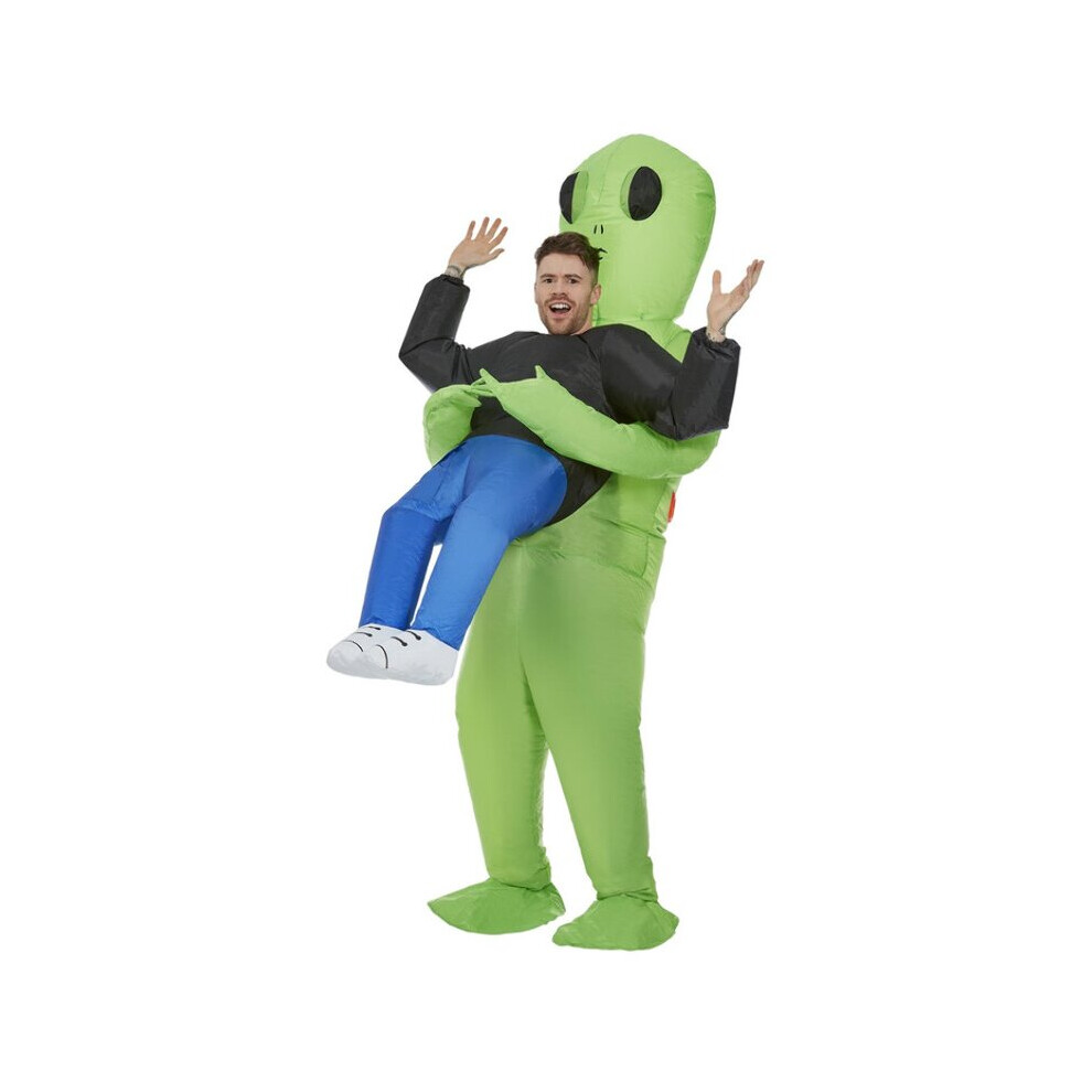 Smiffy's Adults Inflatable Alien Abduction Fancy Dress Costume (One Size) Multicoloured