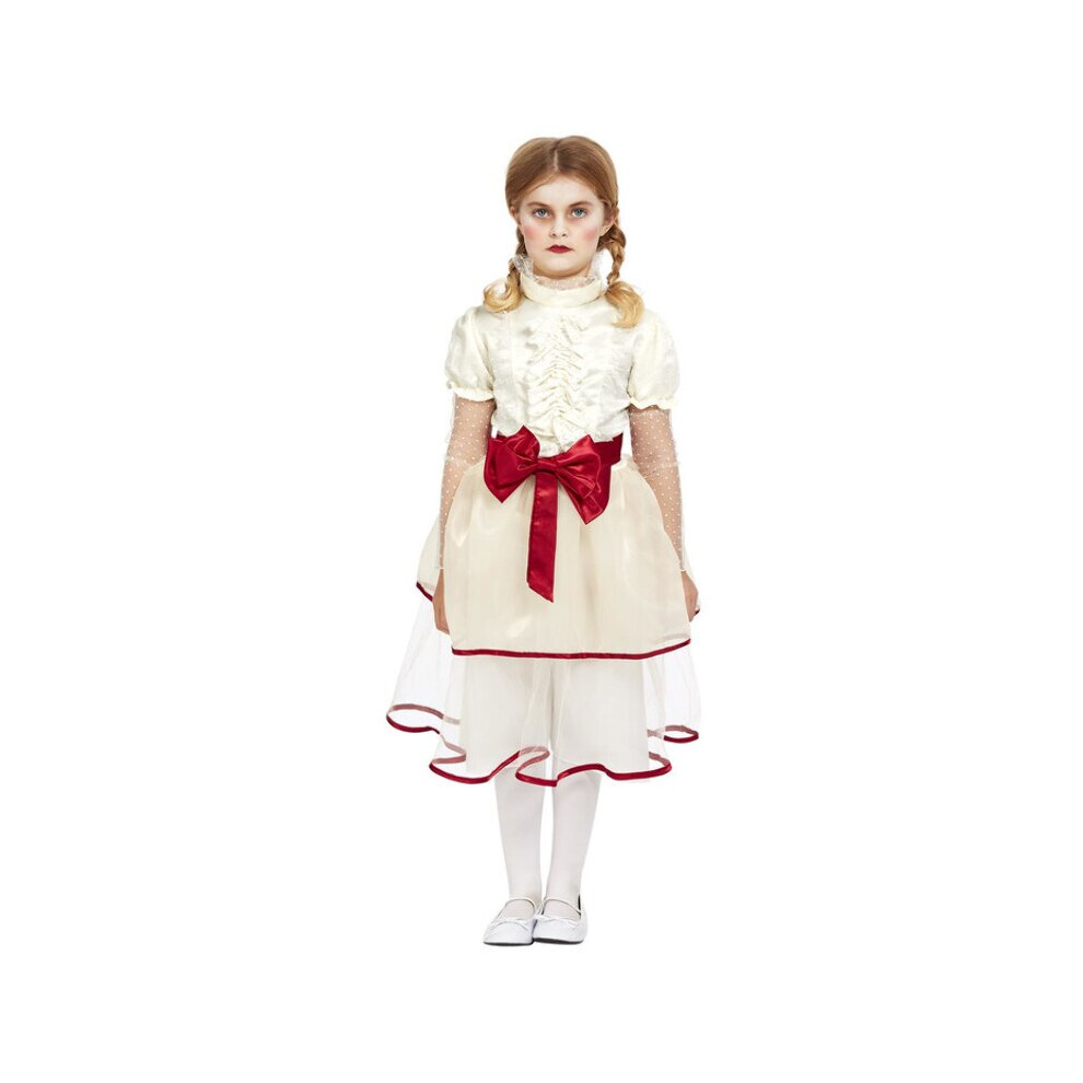 Girls Porcelain Doll Fancy Dress Costume (Age 10-12)