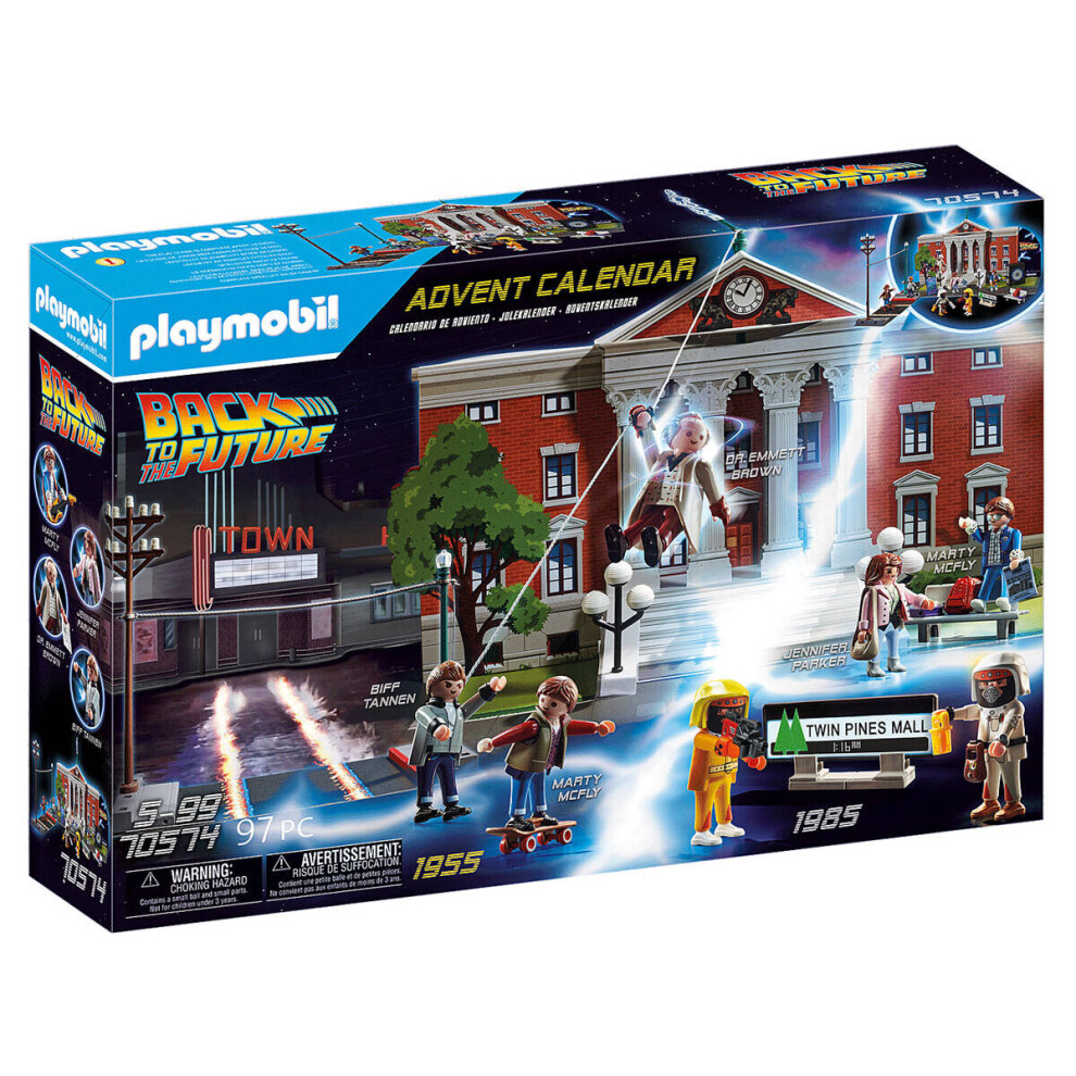 Playmobil Back To The Future Advent Calendar Brown