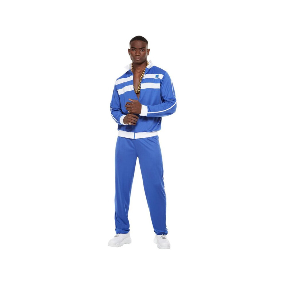 Mens Blue Scouser Tracksuit (XL)