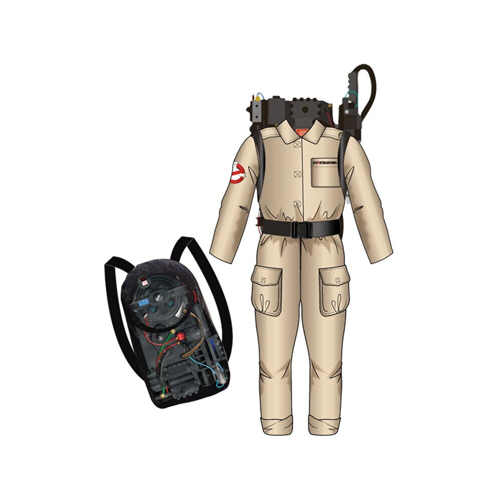 Smiffy's Boys Ghostbusters Fancy Dress Costume (Age 7-9) Multicoloured