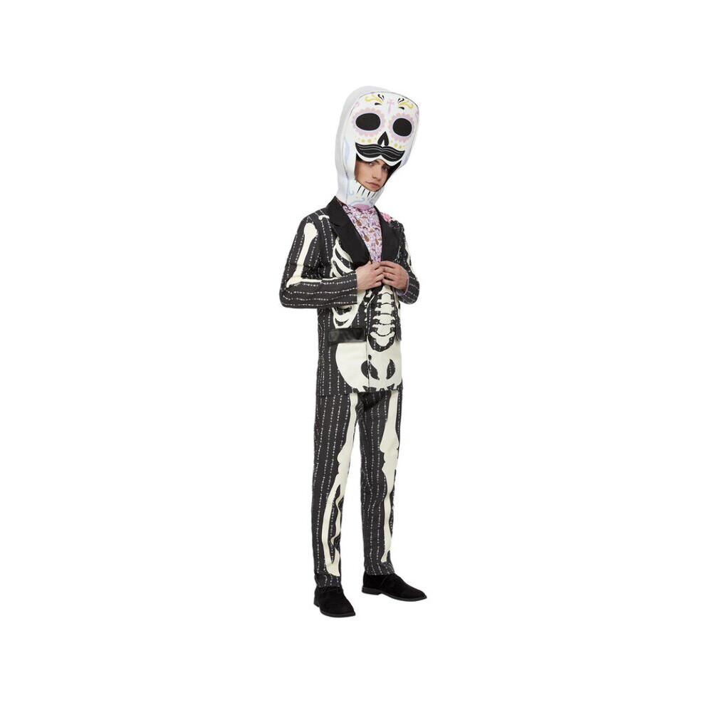 Mens Deluxe Pink DOTD Senor Fancy Dress Costume (Medium)