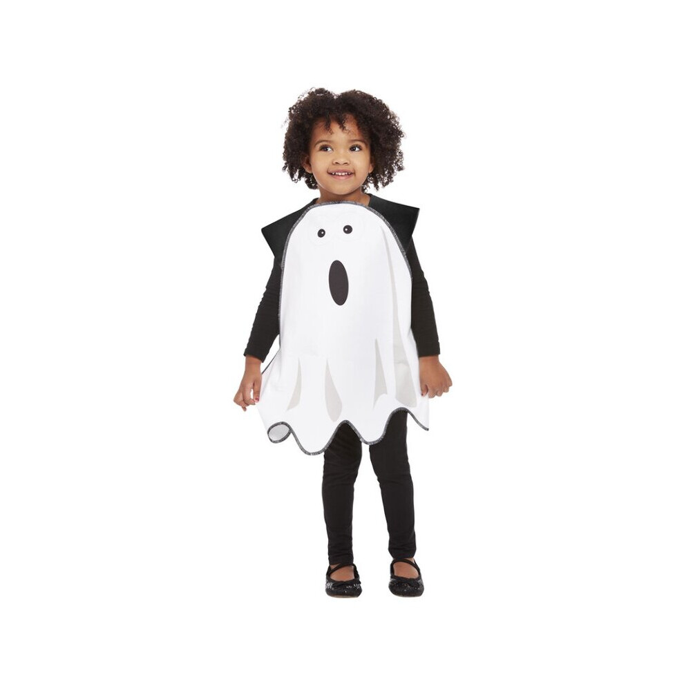 Toddlers Ghost Tabard Fancy Dress Costume (Age 1-2)