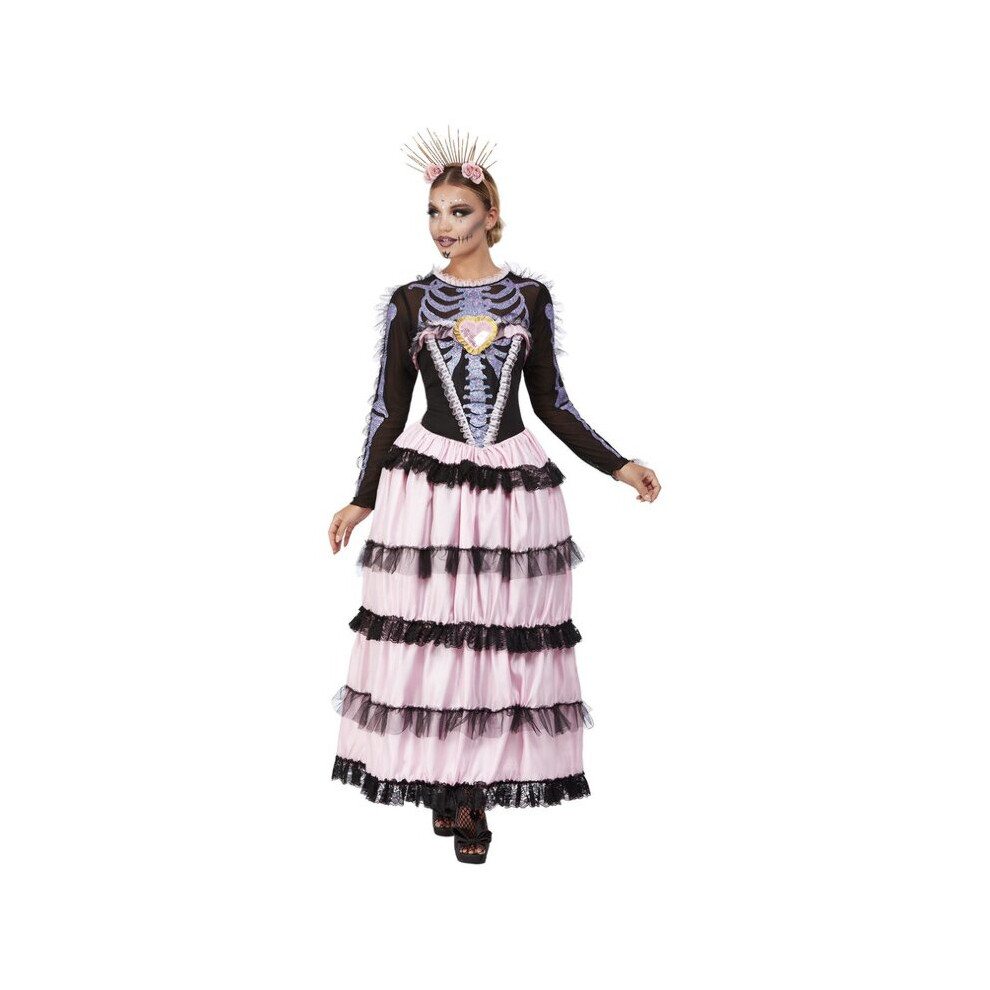 Womens Deluxe DOTD Senorita Fancy Dress Costume (Size 16-18)