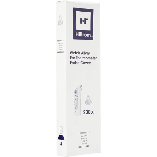 (200) Hillrom Welch Allyn Braun Ear Thermometer Probe Covers