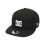 DC (S/M) DC Shoes Men's Flexfit Cap ~ Capstar dk grey 1