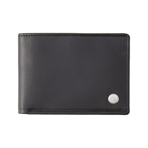 Quiksilver Quiksilver Trifold Leather Wallet ~ Mack 2 black