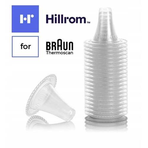 (200) Hillrom Welch Allyn Braun Ear Thermometer Probe Covers 1