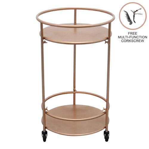Keuken Bar Trolley - Roségoud - Klein 1