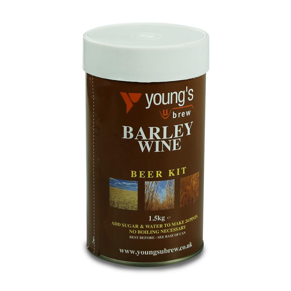 (Barley Wine) Youngs Harvest 40 Pint (1.5kg) Beer Making Kit - Homebrew