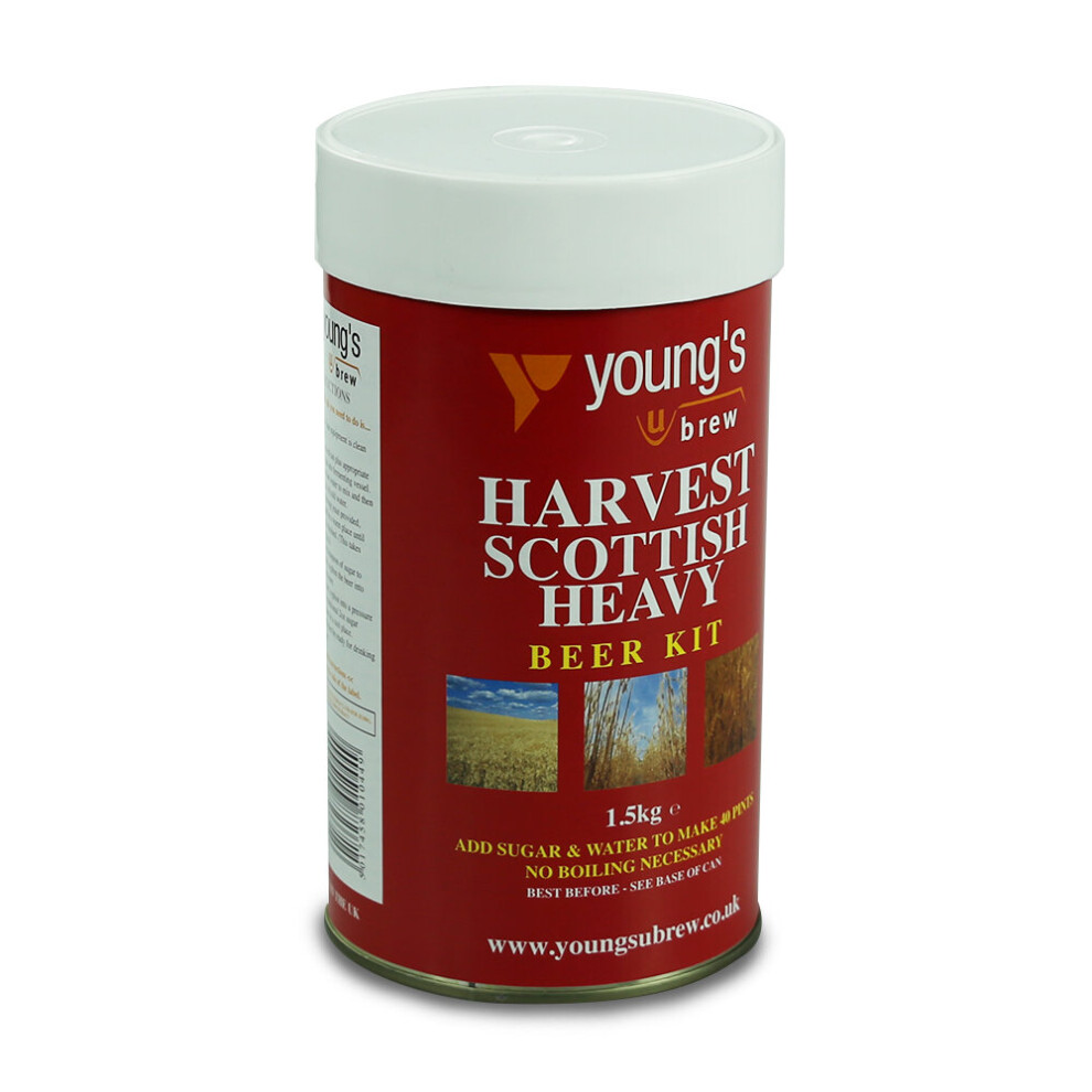 Youngs (Scottish Heavy Ale) Harvest 40 Pint (1.5Kg) Beer Making Kit - Homebrew