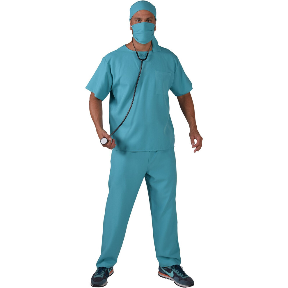 (L) Doctors Scrubs / Emergency Room PPE - Halloween