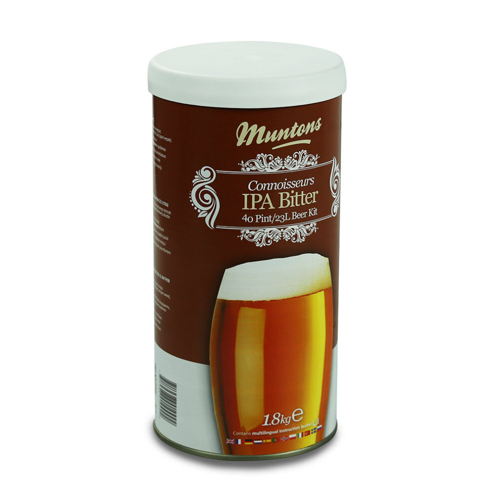 Muntons Connoisseurs (Ipa Bitter) 40 Pint Beer Kits Light