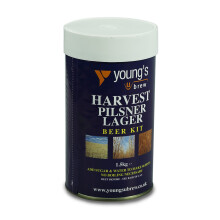 (Pilsner) Youngs Harvest 40 Pint (1.5kg) Beer Making Kit - Homebrew