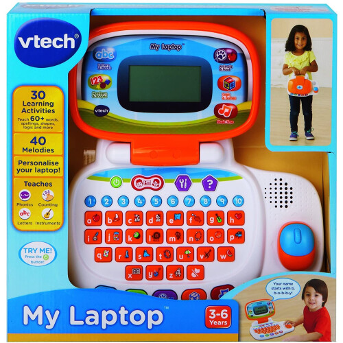 VTech Vtech Interactive Laptop Toy Kids Learning Computer Fun Children 2