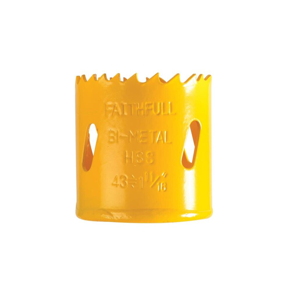 Faithfull Varipitch Holesaw 43Mm