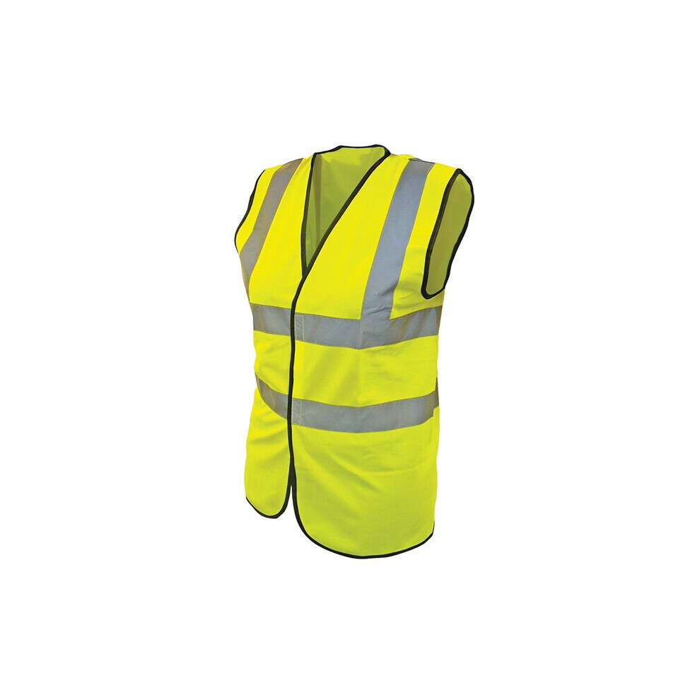 Scan Hi-Vis Waistcoat Yellow - Xl (48In) Scawwhvwxl 5023969224633