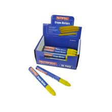 Faithfull Crayon Marker Yellow (CDU of 30)