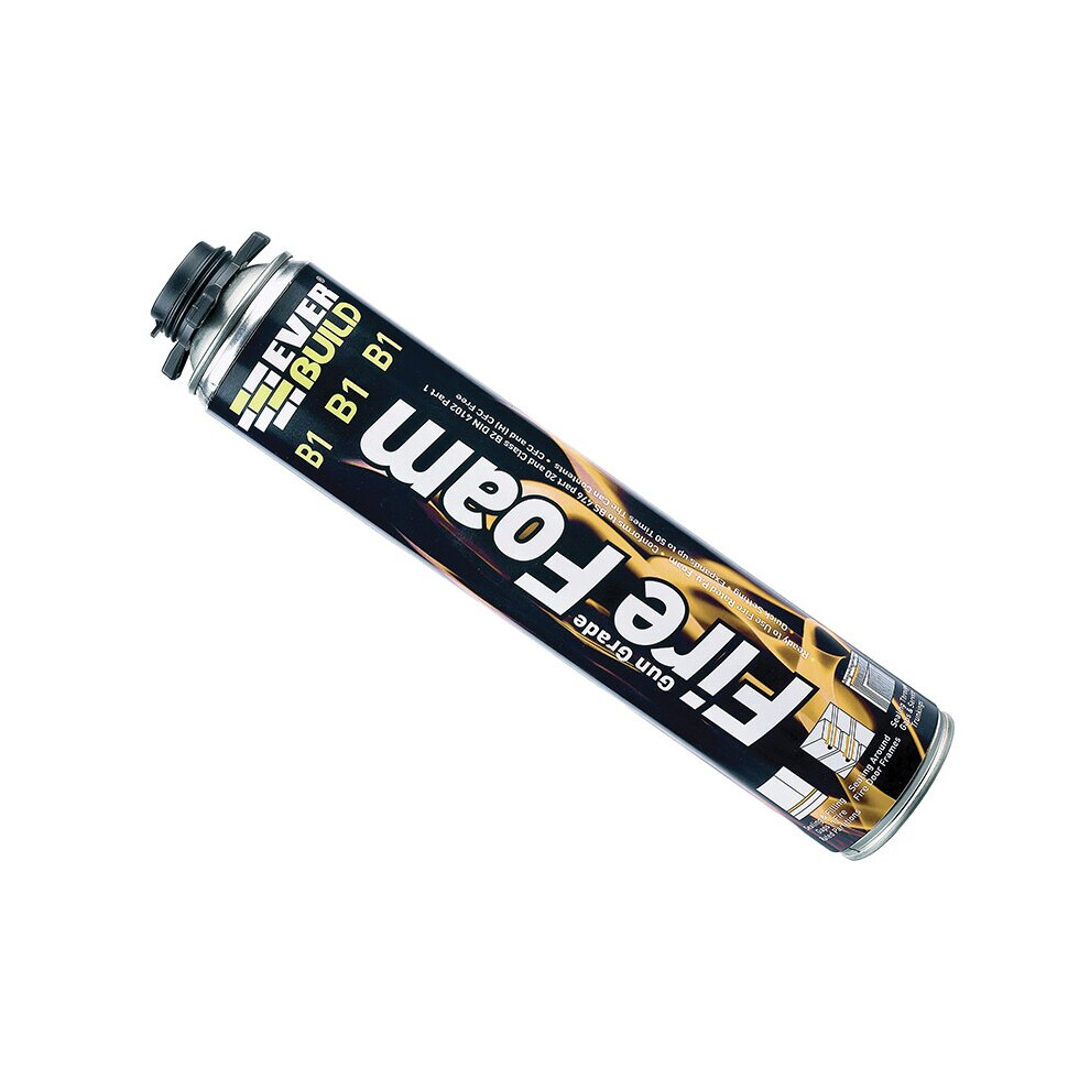 Everbuild Firefoam B1 Gungrade Aerosol 750ml EVBB1FIREGUN