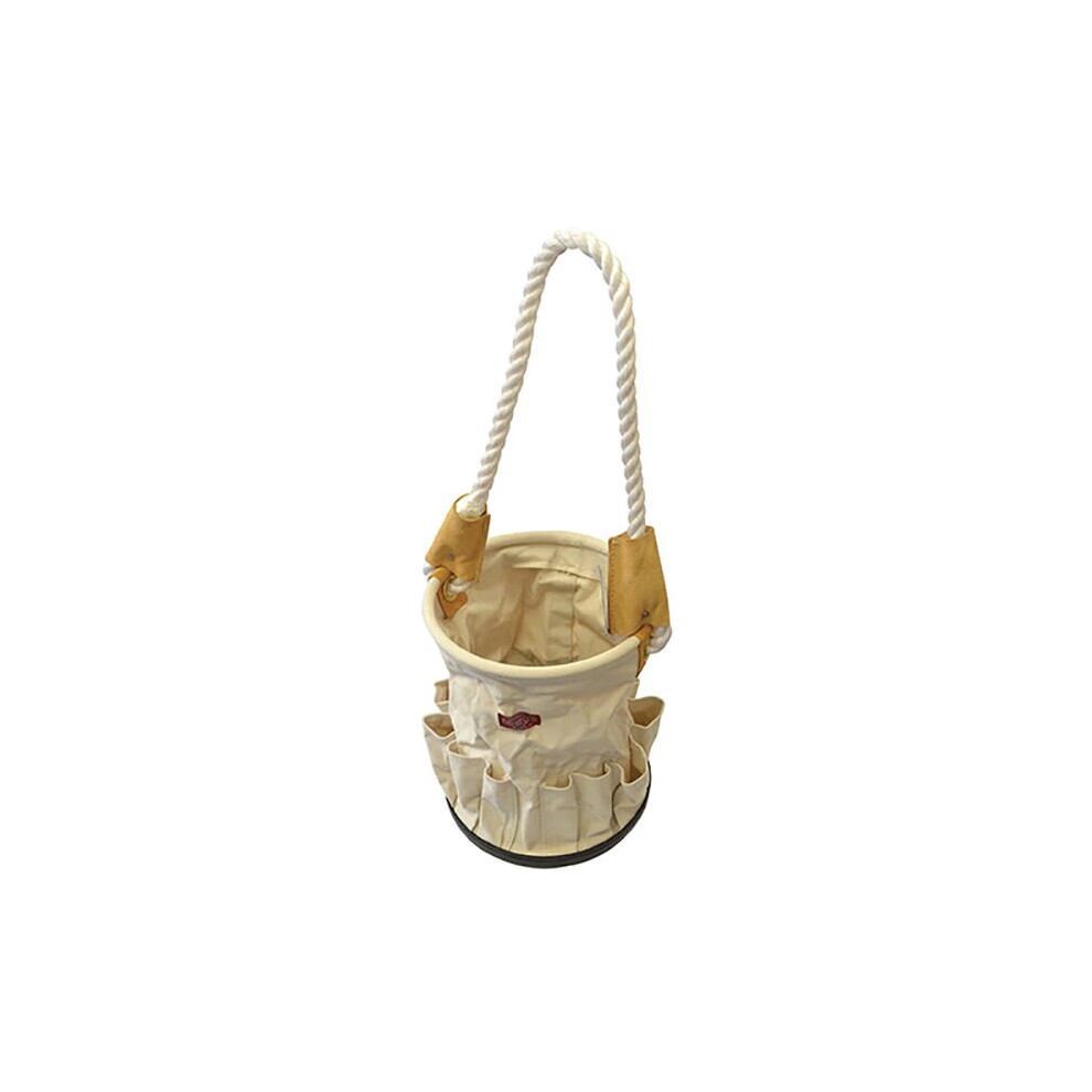 Faithfull Canvas Tool Bucket With Rope Handle Faitbbucket