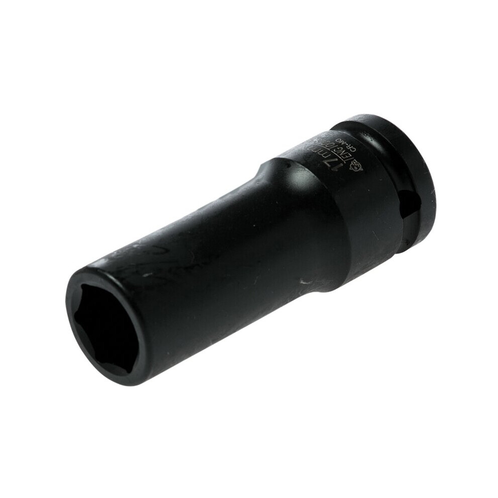 Teng Deep Impact Socket Hexagon 6 Point 1/2in Drive 17mm