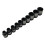 BlueSpot BlueSpot Tools 3/8in Drive Spline Socket Set Metric, 10 Piece 2