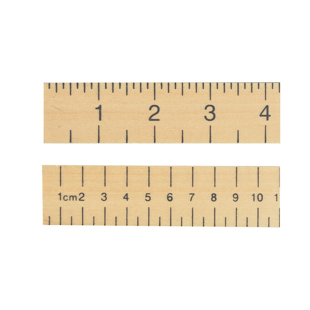 R.S.T. Hardwood 1 Metre Stick Plain RST670