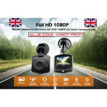DASH CAM VEHICLE BLACK BOX DVR 1080 FULL HD 2.4" LCD FHD