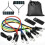 11pc Ultimate Resistance Bands Set - 100lbs 1
