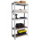 Direct Online Houseware (Galvanized) 5 Tier Heavy Duty Boltless Metal Shelving 1