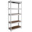 Direct Online Houseware (Galvanized) 5 Tier Heavy Duty Boltless Metal Shelving 5