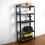 Direct Online Houseware (Black) 5 Tier Heavy Duty Boltless Metal Shelving 1