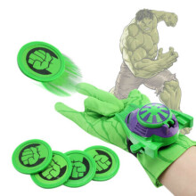 (The Hulk) Marvel Superhero Spider Man Batman Launchers Gloves Kids Boys Toys Cosplay