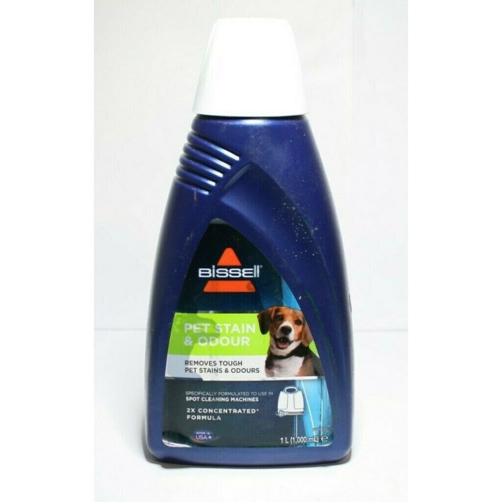 Bissell Pet Stain And Odour Remover For Spot Cleaning Machines 1L