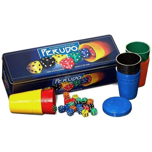 Perudo Game Vertical Tin The Classic Game Of Liar Dice