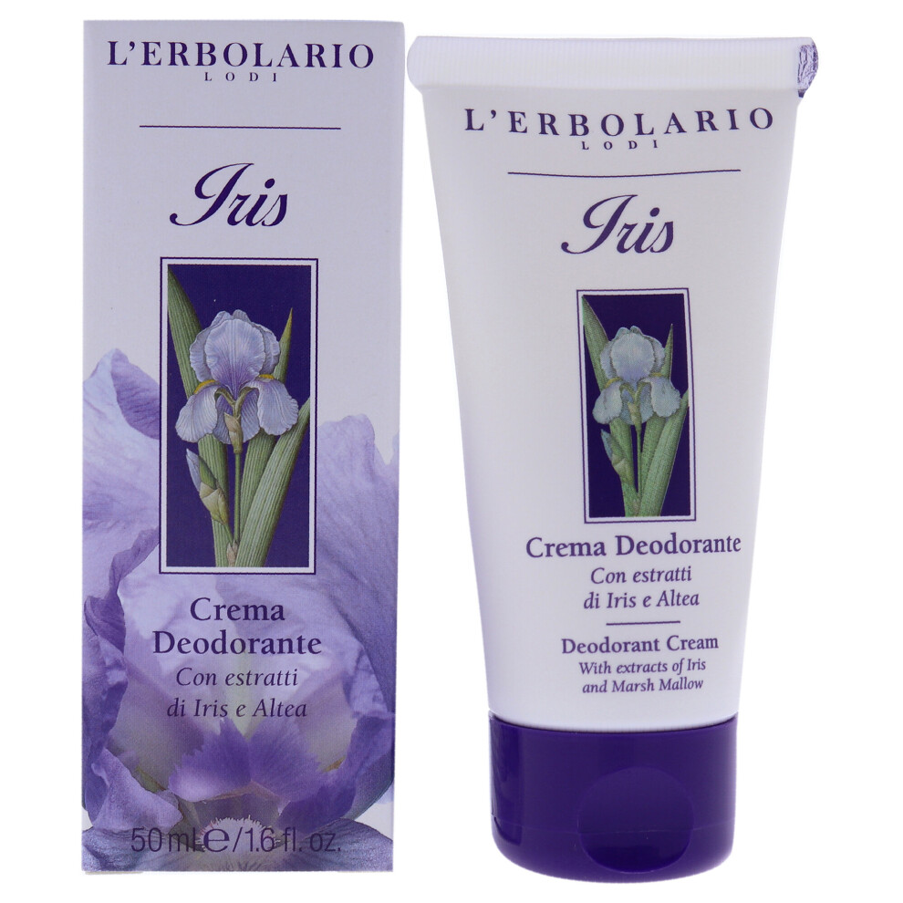 Lerbolario Cream Iris Deodorant - 1.6 Oz Deodorant